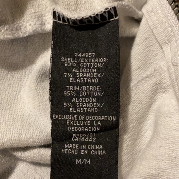 Mondetta long hoodie zip up jacket. Medium heather gray. - Picture 10 of 13